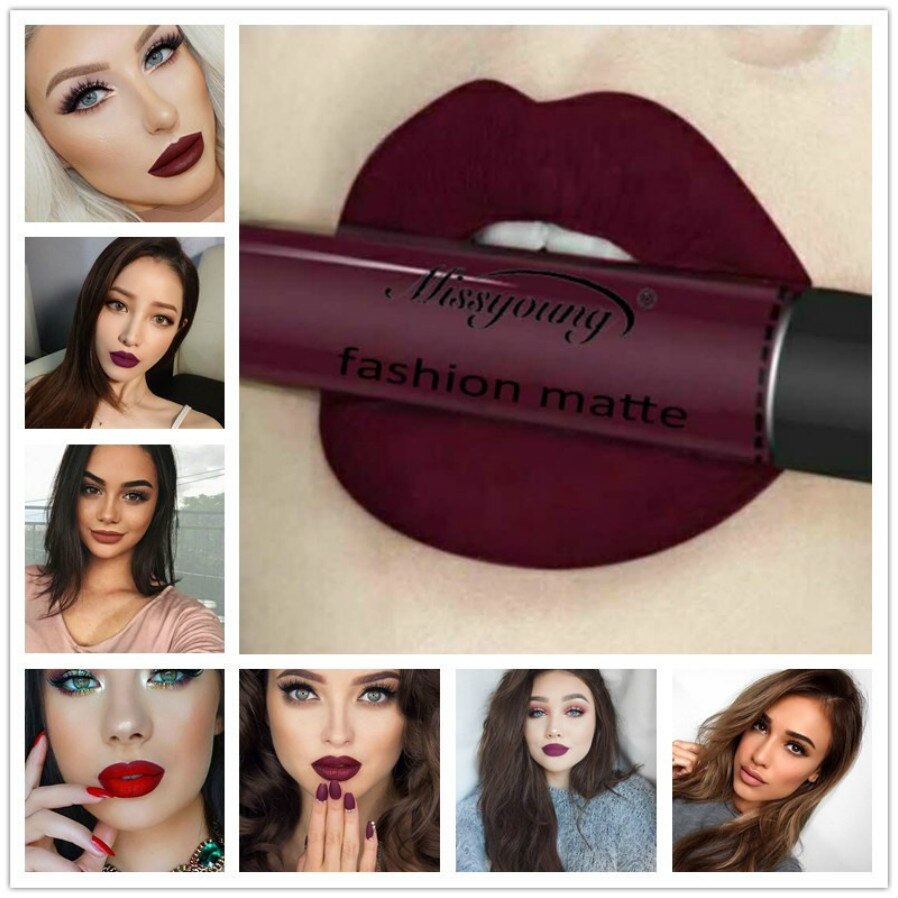 Waterproof Long Lasting Sexy Lip Makeup Lipstick