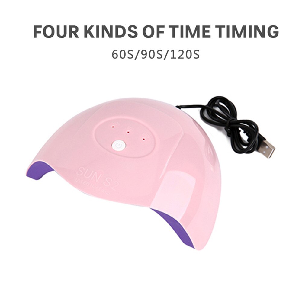 36W UV LED Lamp Nail Dryer Machine Portable USB Cable