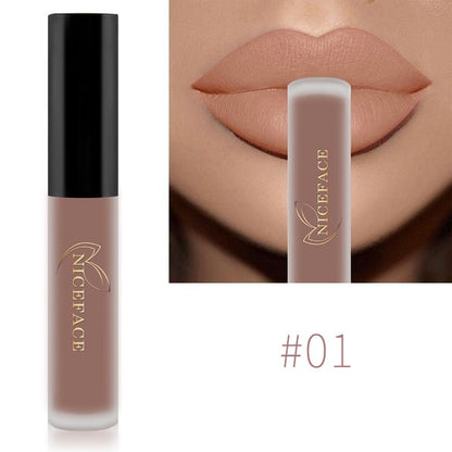 NICEFACE Gloss Waterproof Liquid Lipstick