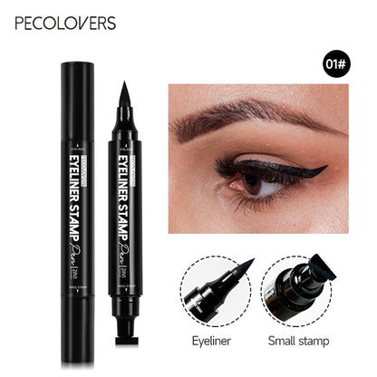 Double Head 2 In1 Waterproof Liquid Eyeliner