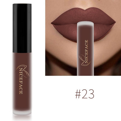 NICEFACE Gloss Waterproof Liquid Lipstick