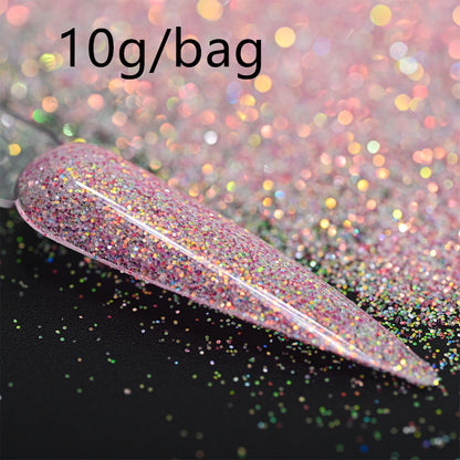 10g UV Color Changing Glitter  Mixed Nail