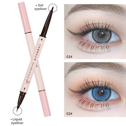 2-in-1 Eyeliner Pen Long Lasting