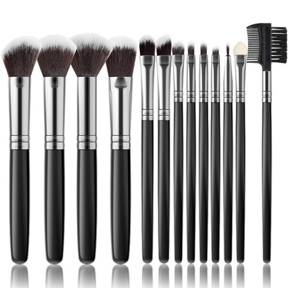13Pcs Makeup Brushes Purple Set