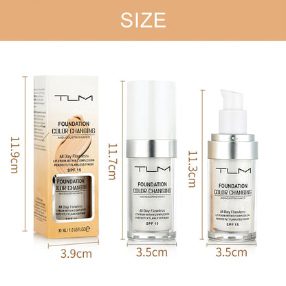 Flawless Color Changing Liquid Foundation