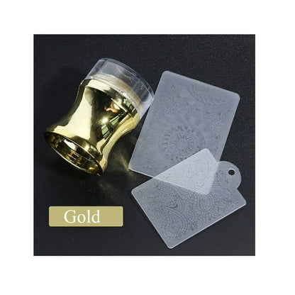 Transparent Nail Stamp With Scraper