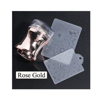 Transparent Nail Stamp With Scraper