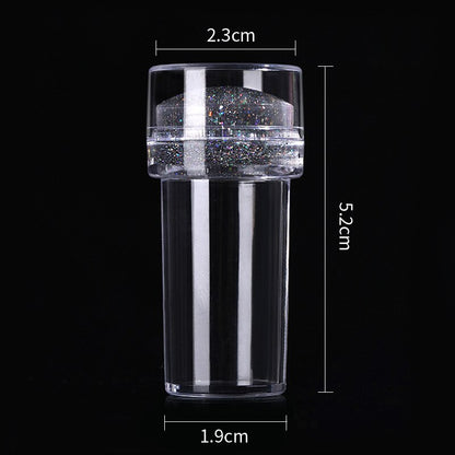 Transparent Nail Stamp With Scraper