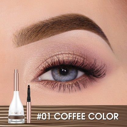 O.TWO.O Eyebrow Pomade Mascara Gel with Brush