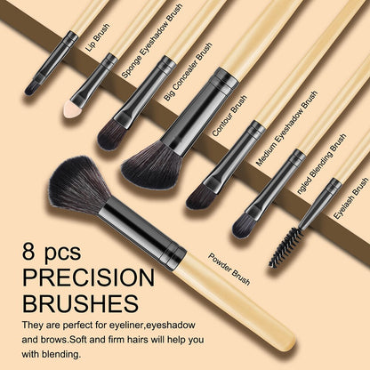 13pcs Makeup Cosmetics Concealer Brush