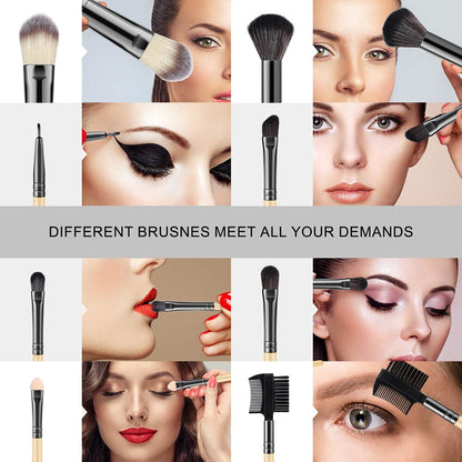 13pcs Makeup Cosmetics Concealer Brush